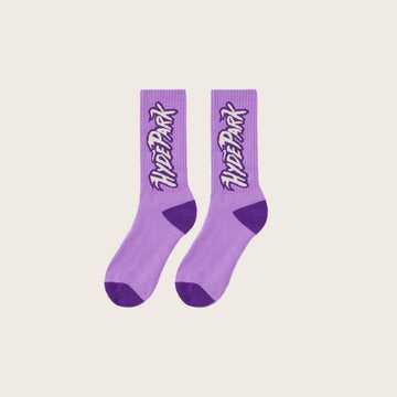 Logo Intarsia Sock