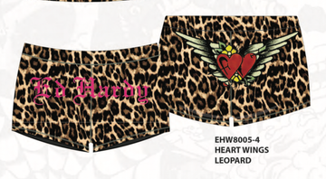 ED HARDY_8005-4 HEART WINGS BOOTY SHORTS