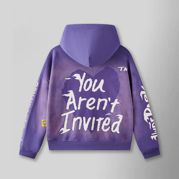 Hydepark purple Double Velocity Hoodie