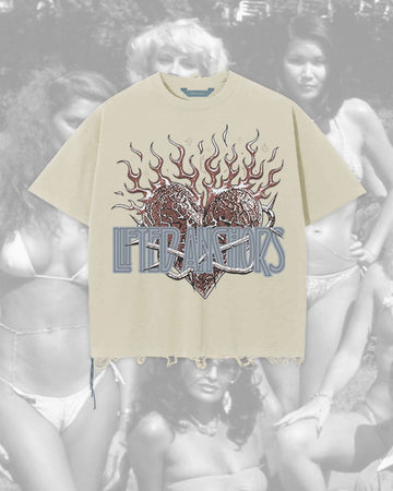 Lifted Anchors "ZEPPELIN" CROP T-SHIRT (LA-SM25-16)