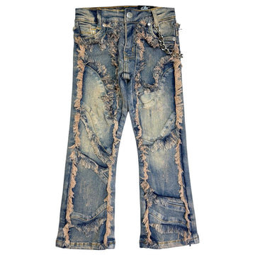 ELITE Kids STACKED VINTAGE JEANS (723-JR)