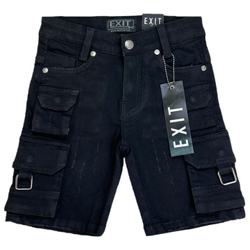 Exit Kids Brand Cargo Denim Shorts EX-25107