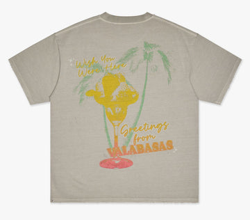 Valabasas Greetings Tee - grey VLBS-VT1-1023