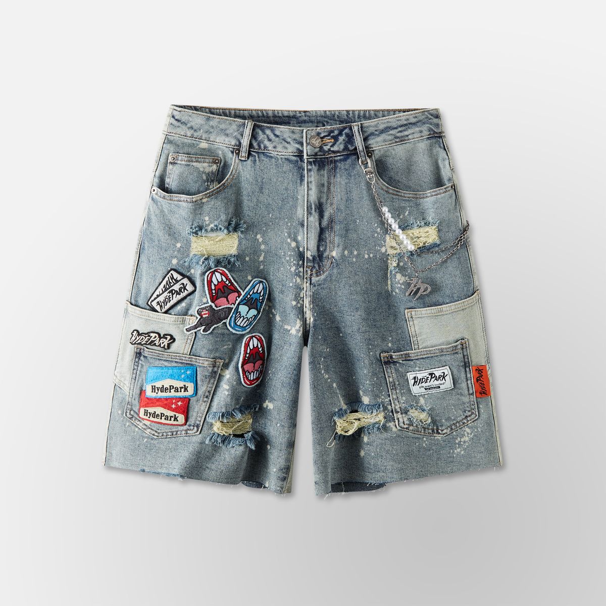 Hydepark Everywear-Denim-Shorts-Blue