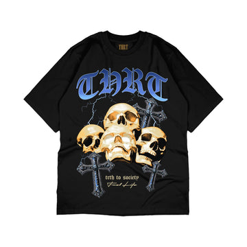 THRT DENIM Skull and Cross