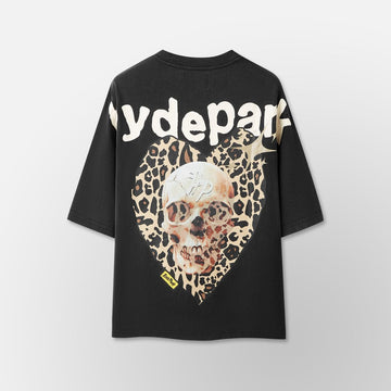 Hydepark Power Skull Into The Wyld Heart - Light Brown/Black (Power-Skull-Into-The-Wyld-Heart-Light-Brown-Black)
