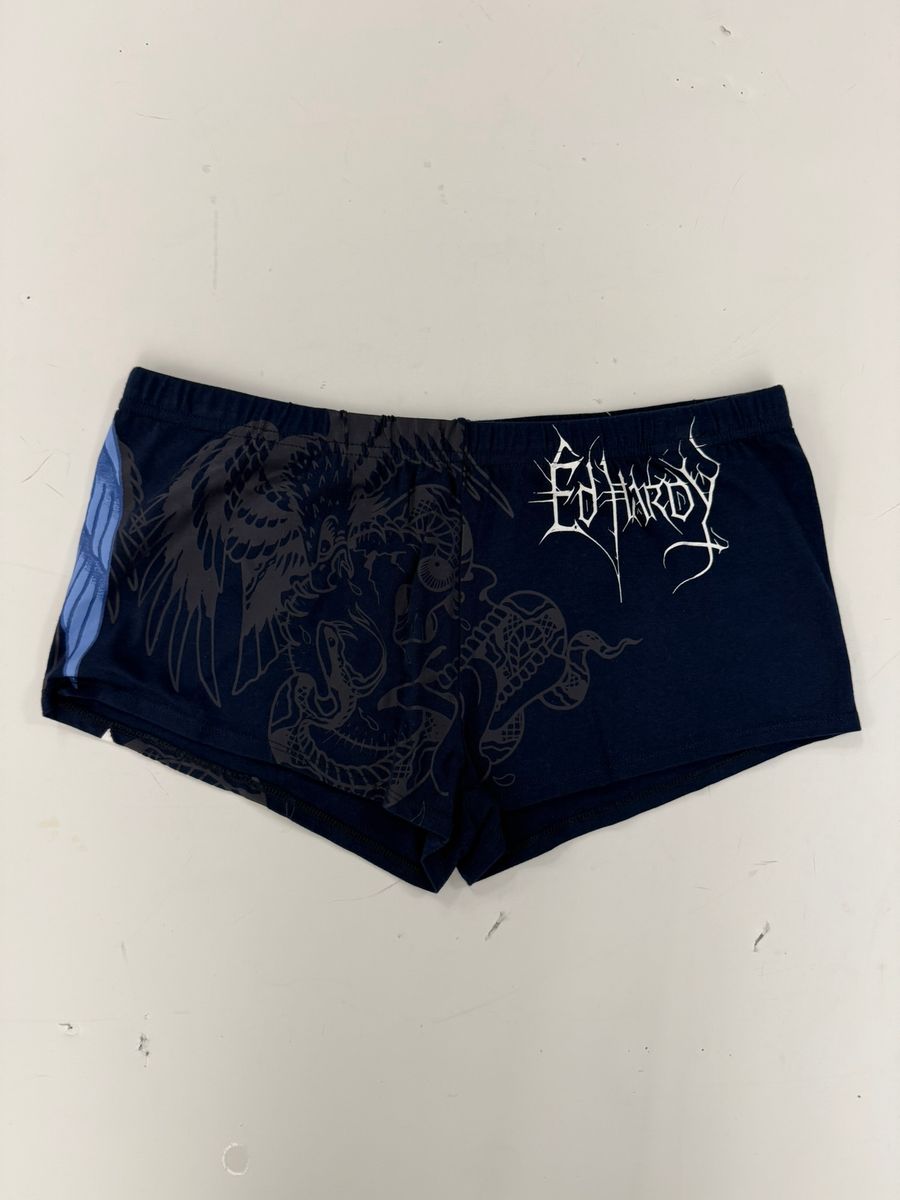 ED HARDY CROSS WINGS BOOTY BIKER SHORT Boost - Ed Hardy