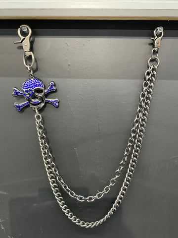 Pali denim color pant chains