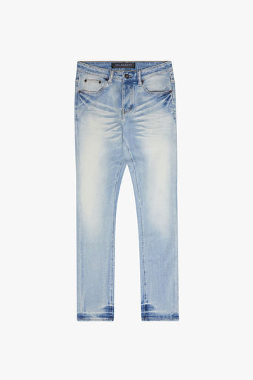 "MR. FLEX" LIGHT WASH 4 WAY STRETCH SKINNY JEAN (VLBS-VJ1-002)