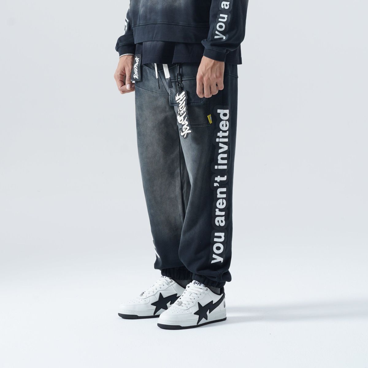 Hydepark Black Double Velocity Jogger