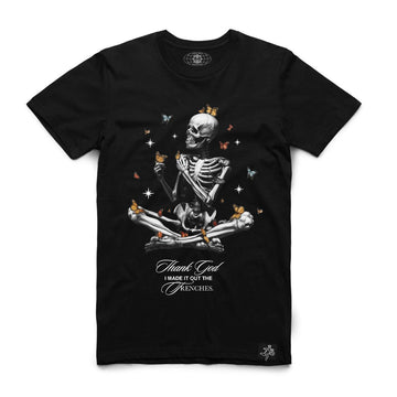 Skeleton Out The Trenches Tee MT Black