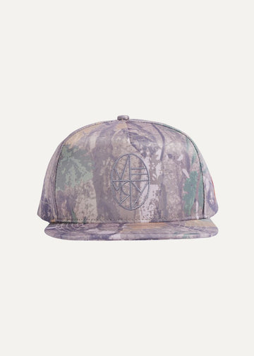 Memory Lane OVAL MONOGRAM SNAPBACK (TREE CAMO) (ML-HO24-408)