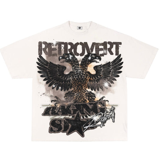 RETROVERT BROWN BIRD T-SHIRT (SS25 02)