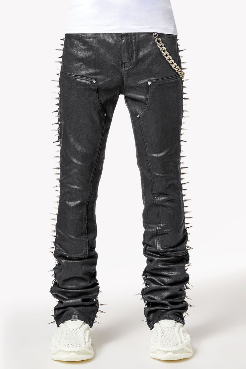 GUAPI Obsidian Black Spikes Denim (Obsidian-Black-Spikes-Denim)