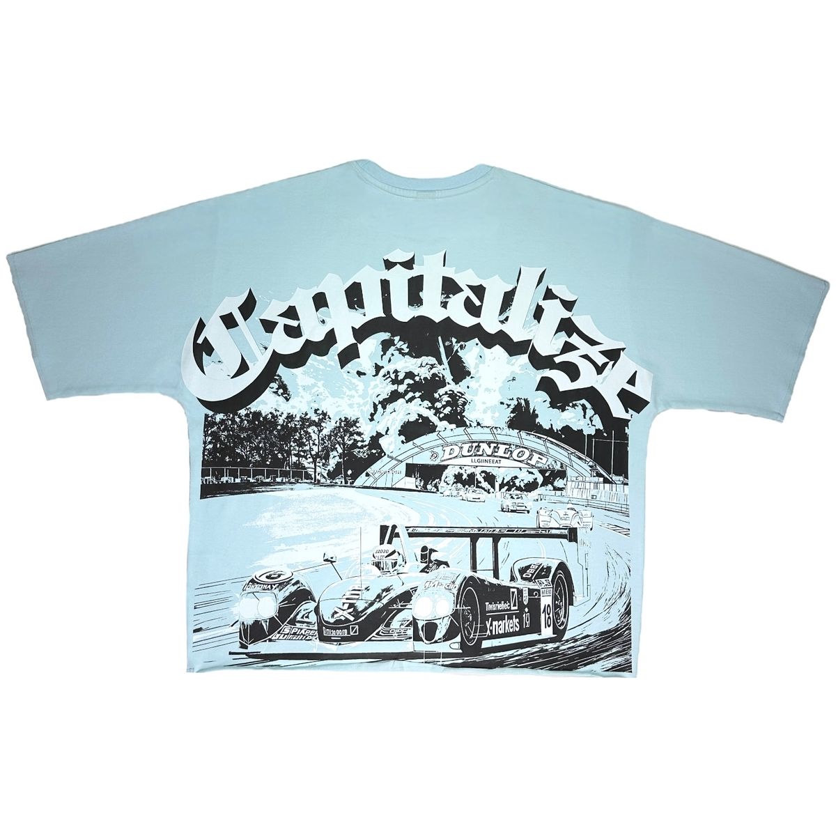 Elite Kids CAPITALIZE Cropped Oversized Tee (4281-JR)