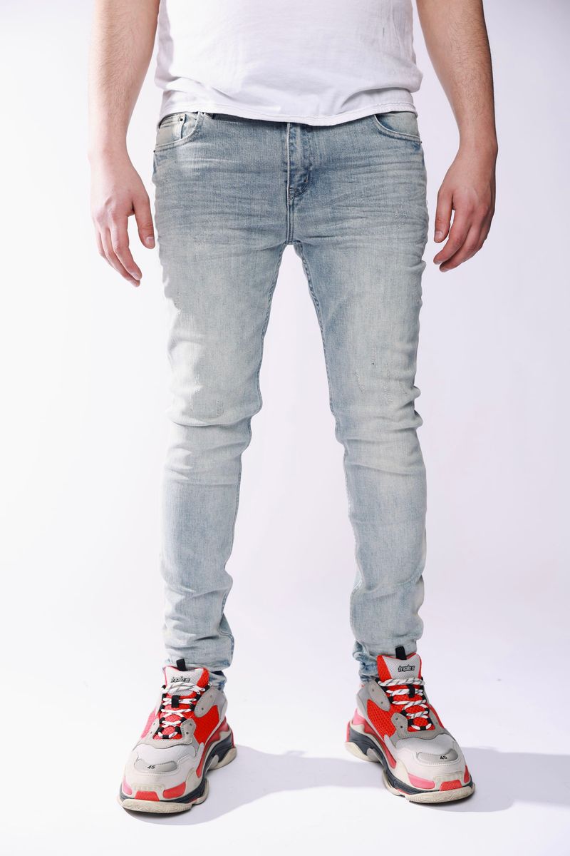 PALI DENIM-004 CLEAN WASH JEANS