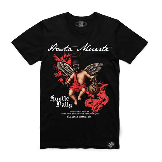 Red Shaded MM Tattoo-Black