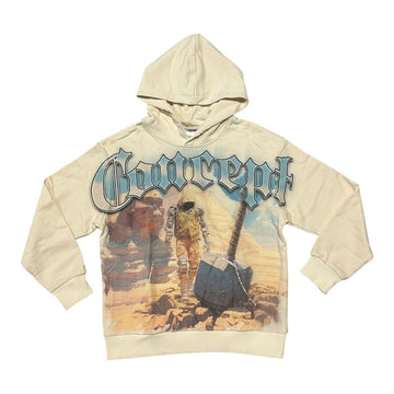 CONCEPTLA "ART OF WAR" HOODY - CREAM (CHOODY_7)