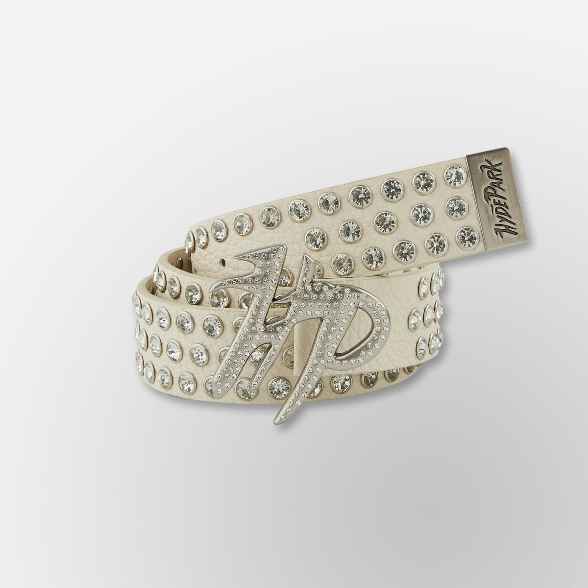 Hydepark White HP Belt (White-Hp-Belt)