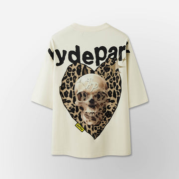 Hydepark Power Skull Into The Wyld Heart - Light Brown/Cream (Power-Skull-Into-The-Wyld-Heart-Light-Brown-Cream)