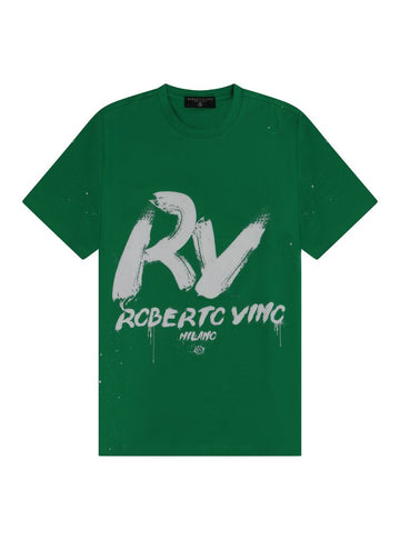 Roberto Vino Green Front Tee