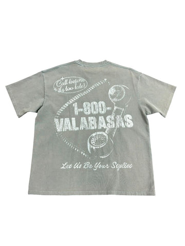 VALABASAS "1-800" TEE (VLBS-VT1-1063)