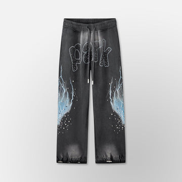 Hydepark Grayskull- Throw Back- Wide Leg Jogger- Black (Grayskull-Throw-Back-Wide-Leg-Jogger-Black)