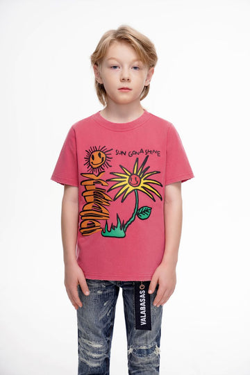 VALABASAS "SUN WILL SHINE" KIDS TEE (VPLAY90044)