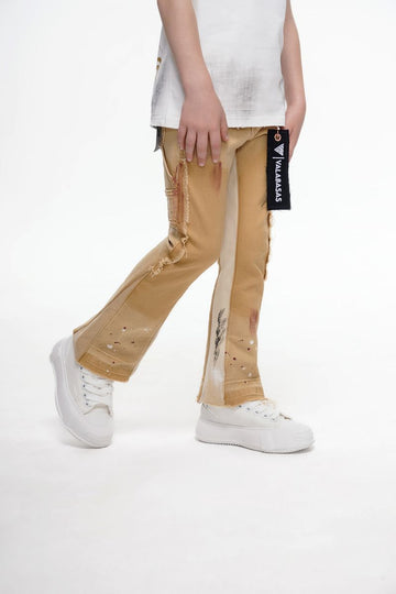 VALABASAS "ALPHA" KIDS STACKED DENIM (VPLAY2191)