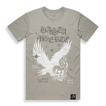 Hasta Muerte Light Gray Flying Death
