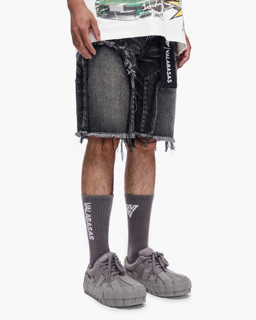 valabasas "RESIDENT" DENIM SHORTS (VLBS-VSH1-1014)