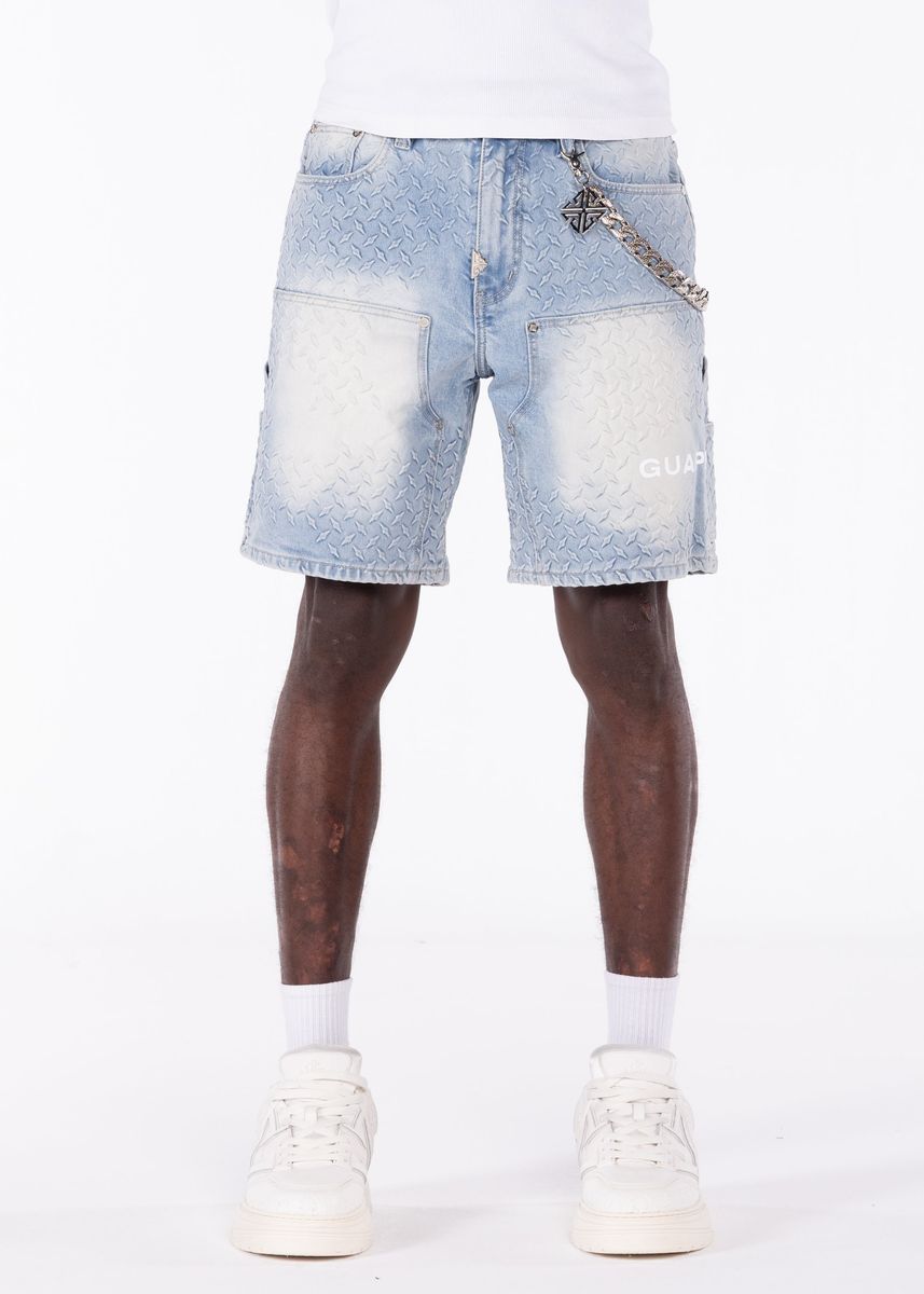 Guapi Emerald Spider Denim Shorts Durable| Guapi