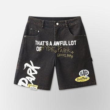 Hydepark Carpenter Work Wear Shorts ALOCS - Black