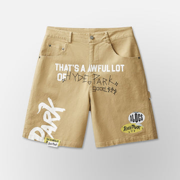Hydepark Carpenter Work Wear Shorts ALOCS - Brown