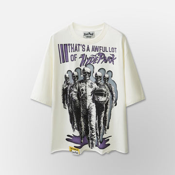 Hydepark Cough Syrup Moto Racer Team T-shirt - White