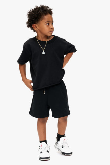 VALABASAS BLACK DUNYA KIDS SHORT