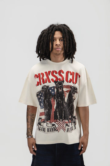 CRXSSCUT  AMERICAN FURY TEE