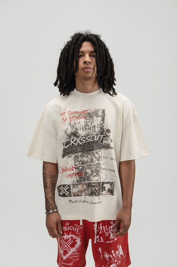 CRXSSCUT MISPRINT TEE