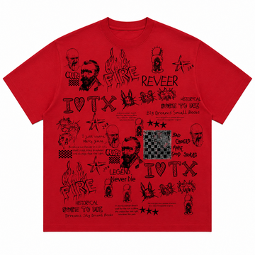 REVEER BROKEN FIGURE" TEE