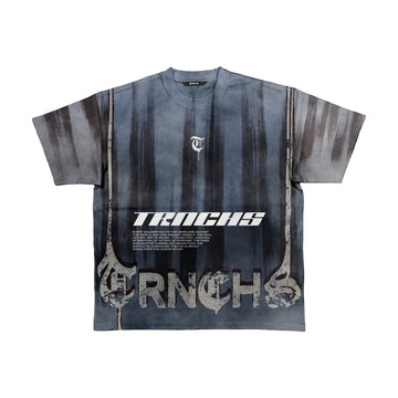 Trnchs Control BLUE / Grey tee