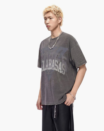 VALABASAS Graduate Tee Vintage Grey