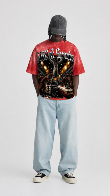 VTITLTED HAMILTON- RED WASH