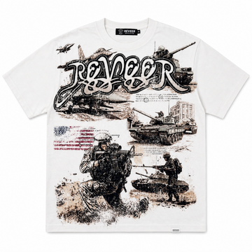 Reveer  'FRONTLINE' TEE (WHITE)