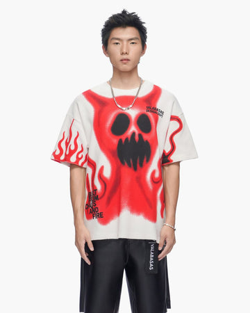 VALABASAS Hotter Than Hot Tee White