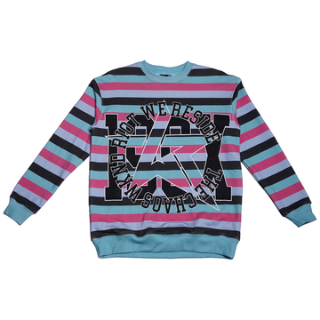 wknd riot 199X CREW NECK BLUE