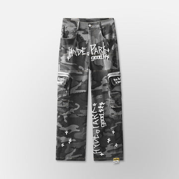 hydepark Urban Desert Camo Cargo Fatigue - Grey