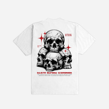 OUTRANK Death Before Dishonor Ultra Heavyweight T-Shir