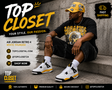 JORDAN RETRO 4 TOUR YELLOW