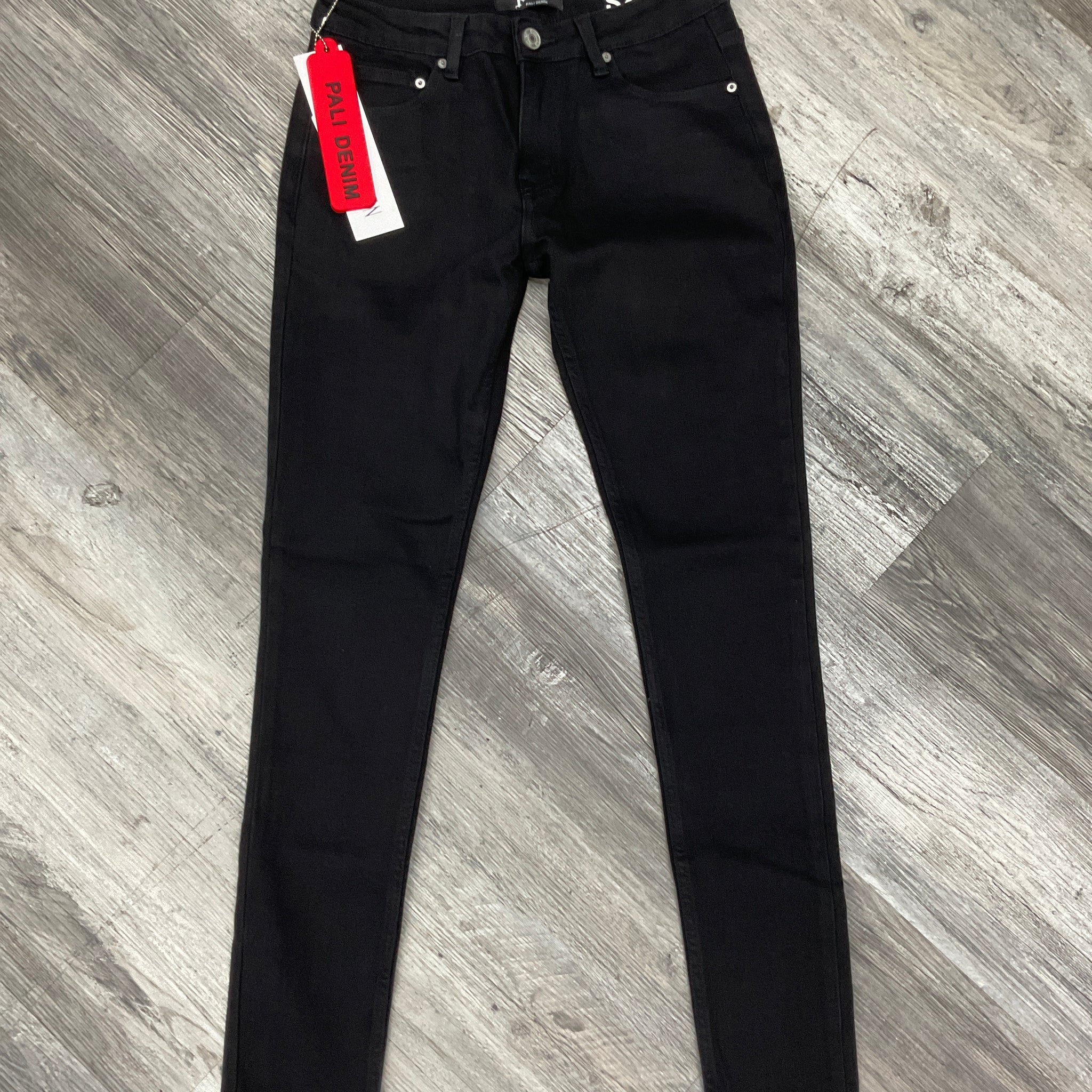 PALI DENIM-0016 PLAIN BLACK