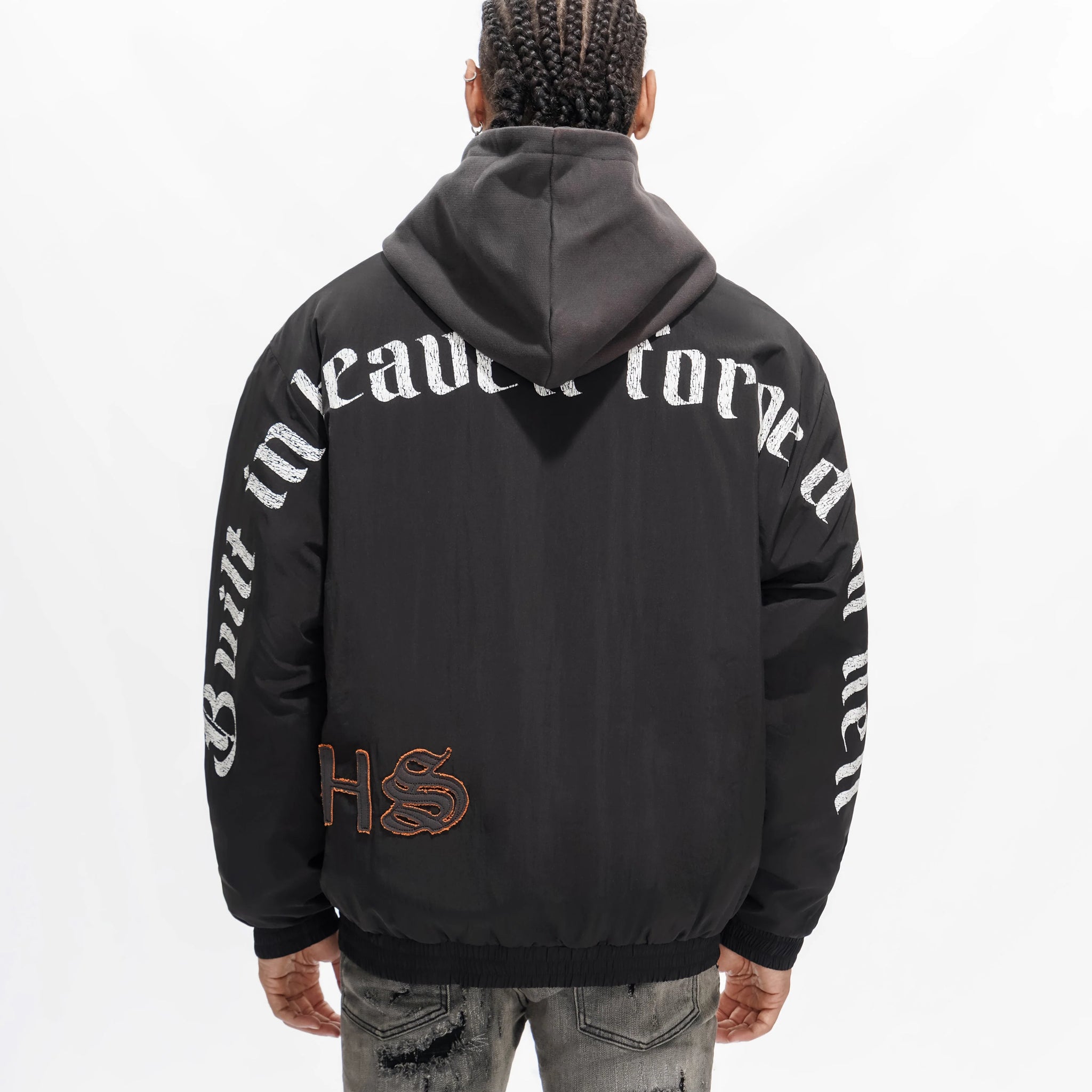 TRNCHS HEAVEN'S ARMOR Black Hoodie